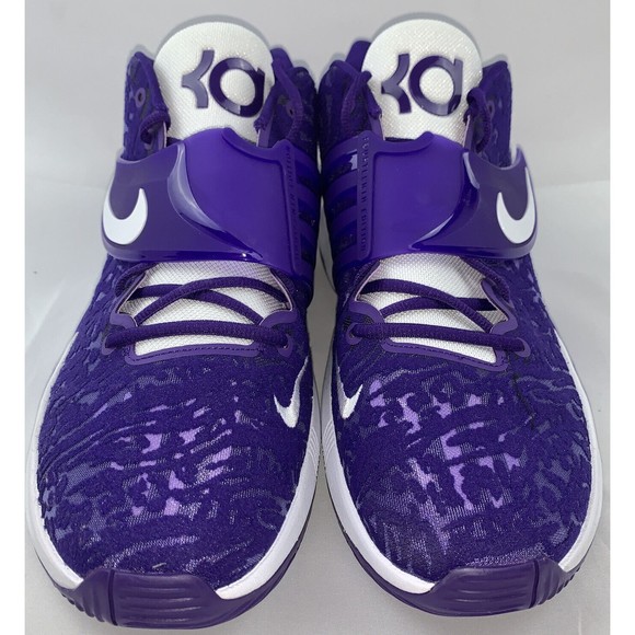 Nike KD14 TB Kevin Durant Purple Basketball Shoes DM5040-500 Size 15.5 Rare - Picture 4 of 7